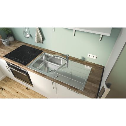 GROHE 31685000 - STARTECO mosogató csaptelep, fényes króm