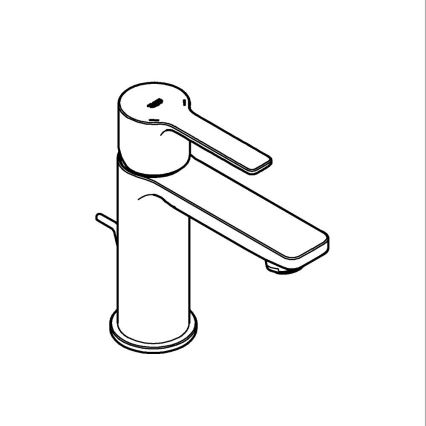 GROHE 32109GL1 - LINEARE mosdócsaptelep, arany