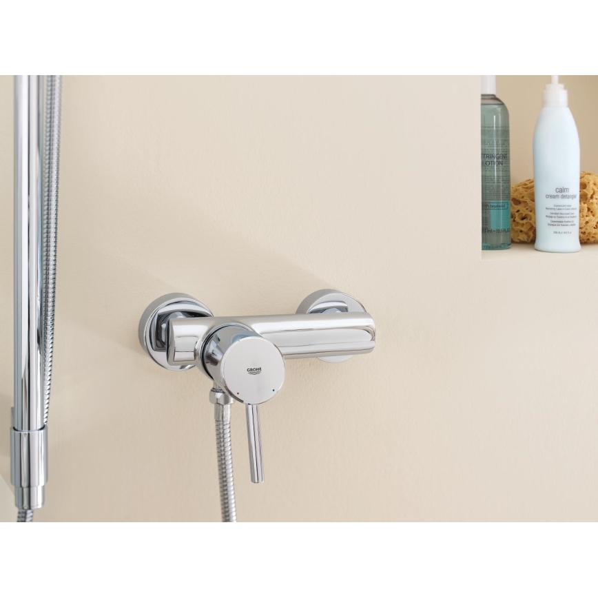 GROHE 32210001 - CONCETTO zuhanycsaptelep DN 15, fényes króm