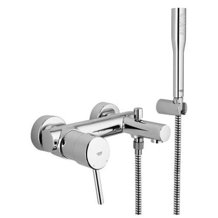 GROHE 32212001 - CONCETTO kádgarnitúra csapteleppel, fényes króm