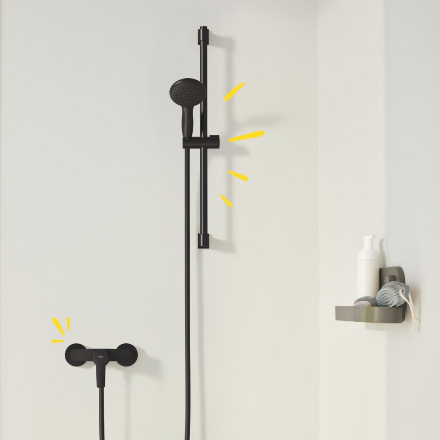 GROHE 322792432 - START zuhanycsaptelep DN 15 fekete