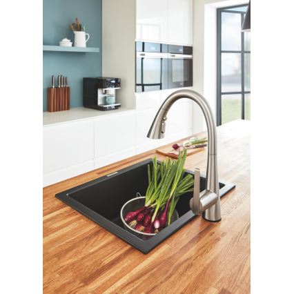 GROHE 32294DC2 - ZEDRA mosogató csaptelep, nemesacél