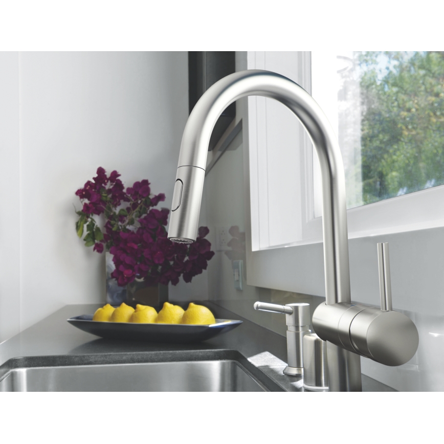 GROHE 32321DC2 - Konyhai csaptelep A rozsdamentes acél