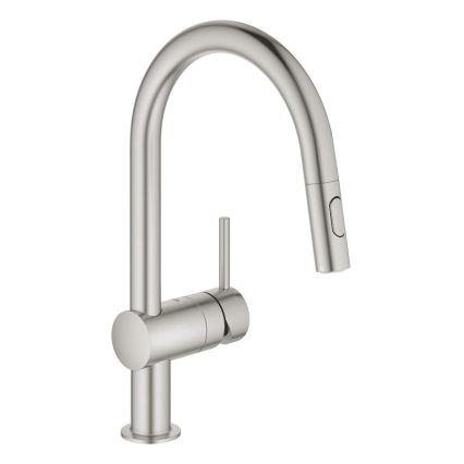 GROHE 32321DC2 - Konyhai csaptelep A rozsdamentes acél