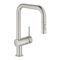 GROHE 32322DC2 - A mosogató csaptelep, rozsdamentes acél