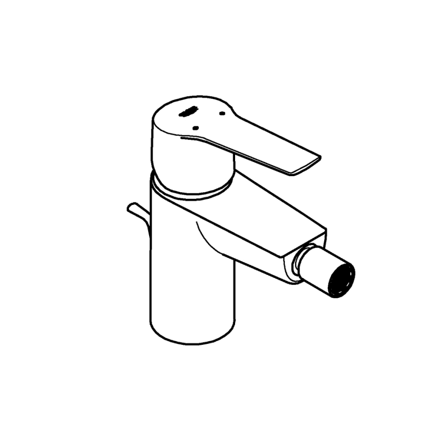 GROHE 32560002 - Bidé csaptelep START, S méret, fényes króm