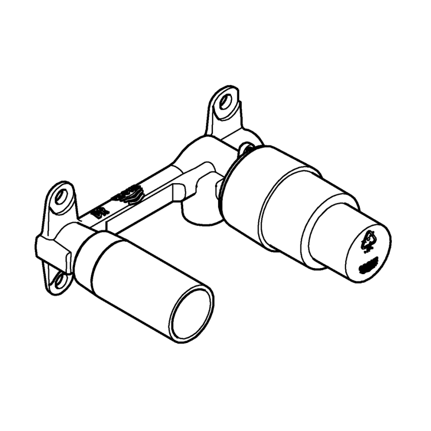 GROHE 32635000 - Falba építhető csaptelep DN 15 DR- sárgaréz