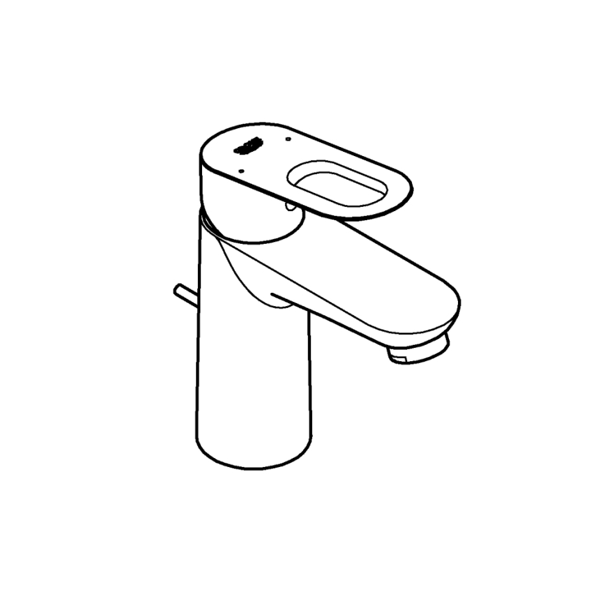 GROHE 32814000 - BAULOOP mosdócsaptelep, fényes króm