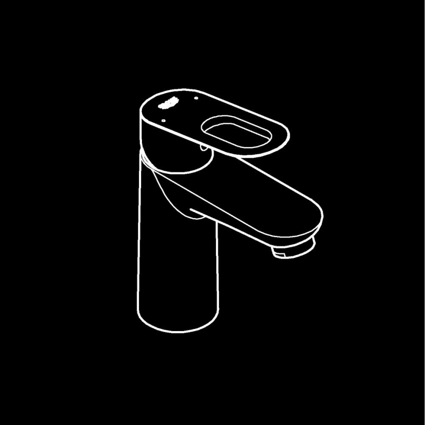 GROHE 32854000 - BAULOOP mosdócsaptelep, fényes króm