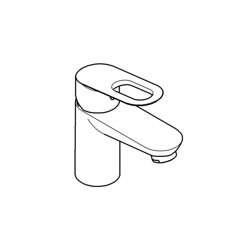 GROHE 32857000 - BAULOOP állószelep DN 15 fényes króm