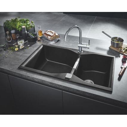 GROHE 32917000 - Mosogató csaptelep A 356 mm fényes króm