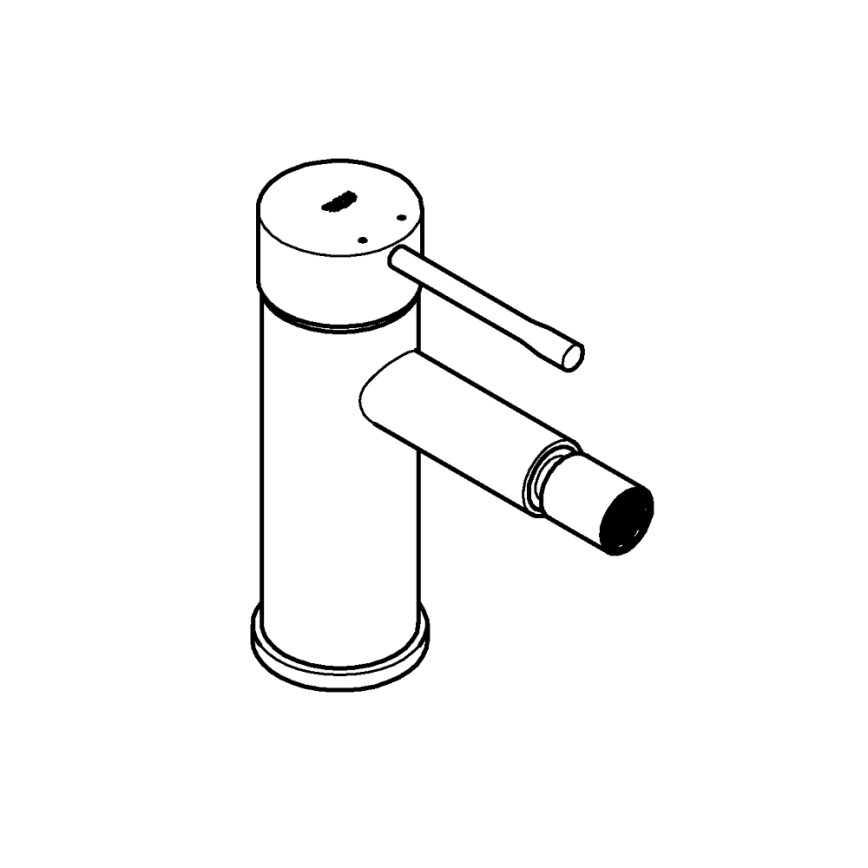 GROHE 32934001 - ESSENCE bidécsaptelep DN 15 fényes króm