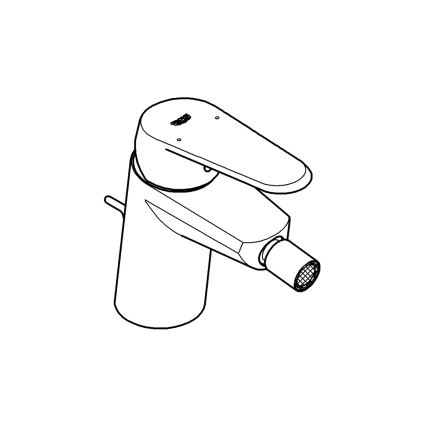 GROHE 33244002 - Bidé csaptelep EURODISC COSMOPOLITAN DN 15, fényes króm