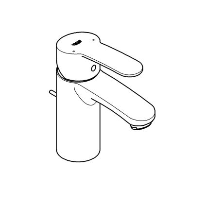 GROHE 3355220E - Mosdócsaptelep EUROSTYLE COSMOPOLITAN fényes króm