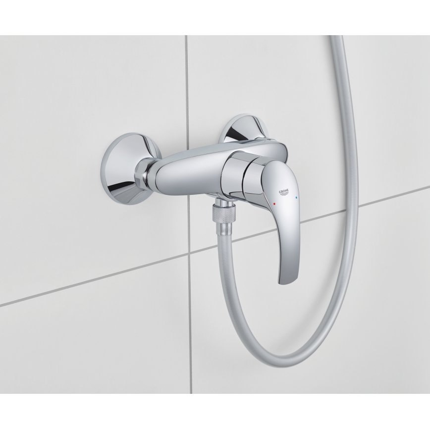 GROHE 33555002 - EUROSMART zuhanycsaptelep DN 15 fényes króm
