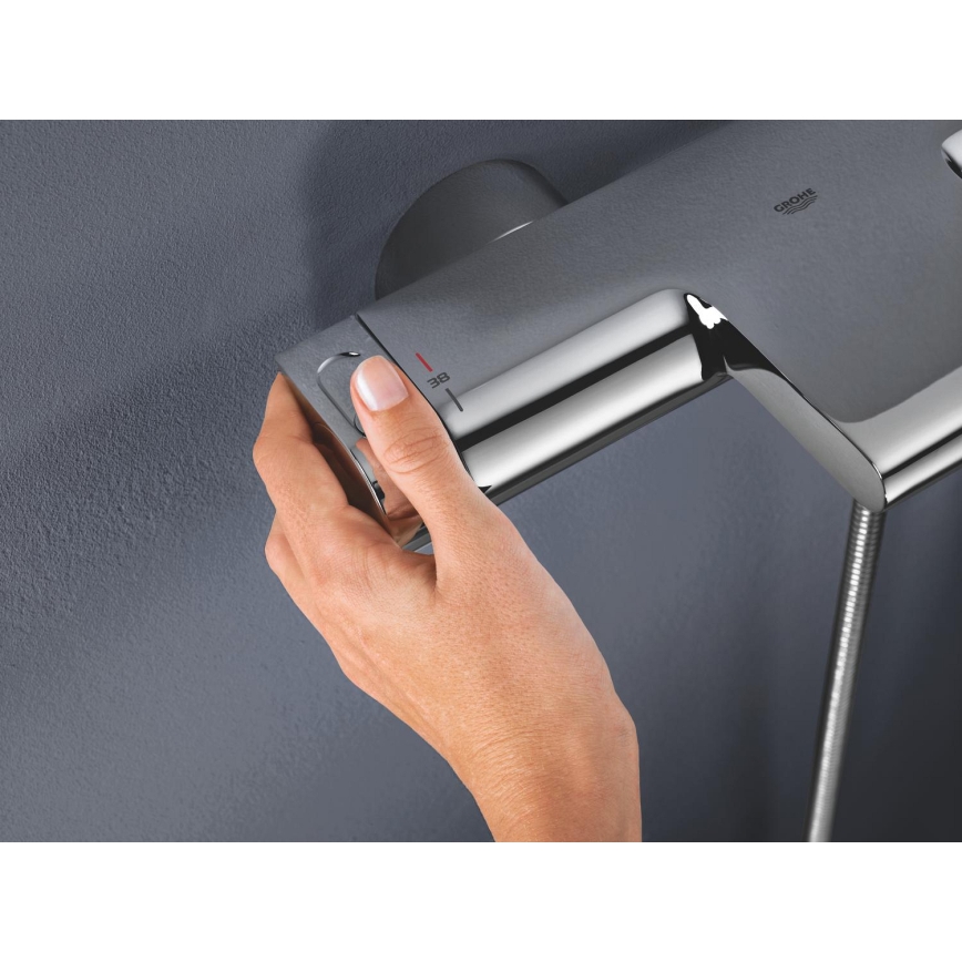 GROHE 34174001 - Termosztátos kádcsaptelep GROHTHERM 2000 172 mm fényes króm