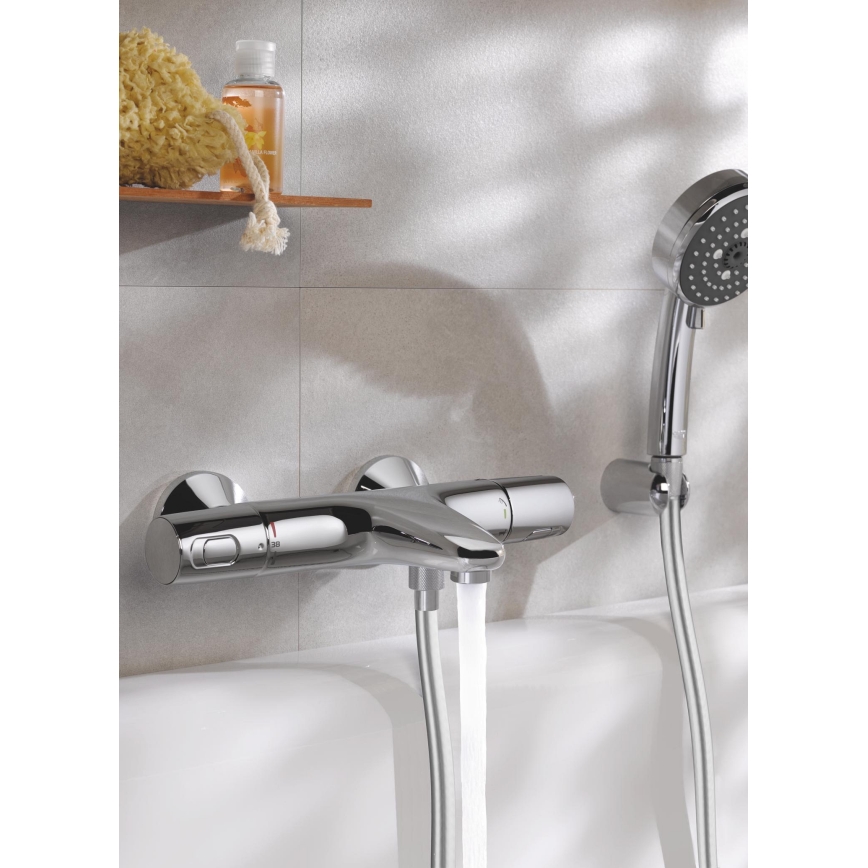 GROHE 34227002 - termosztátos kádcsaptelep PRECISION TREND DN 15 fényes króm