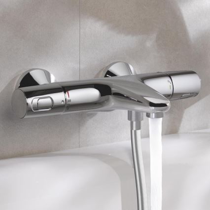 GROHE 34227002 - termosztátos kádcsaptelep PRECISION TREND DN 15 fényes króm