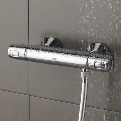 GROHE 34229002 - PRECISION TREND DN 15 termosztátos zuhanycsaptelep króm kivitel