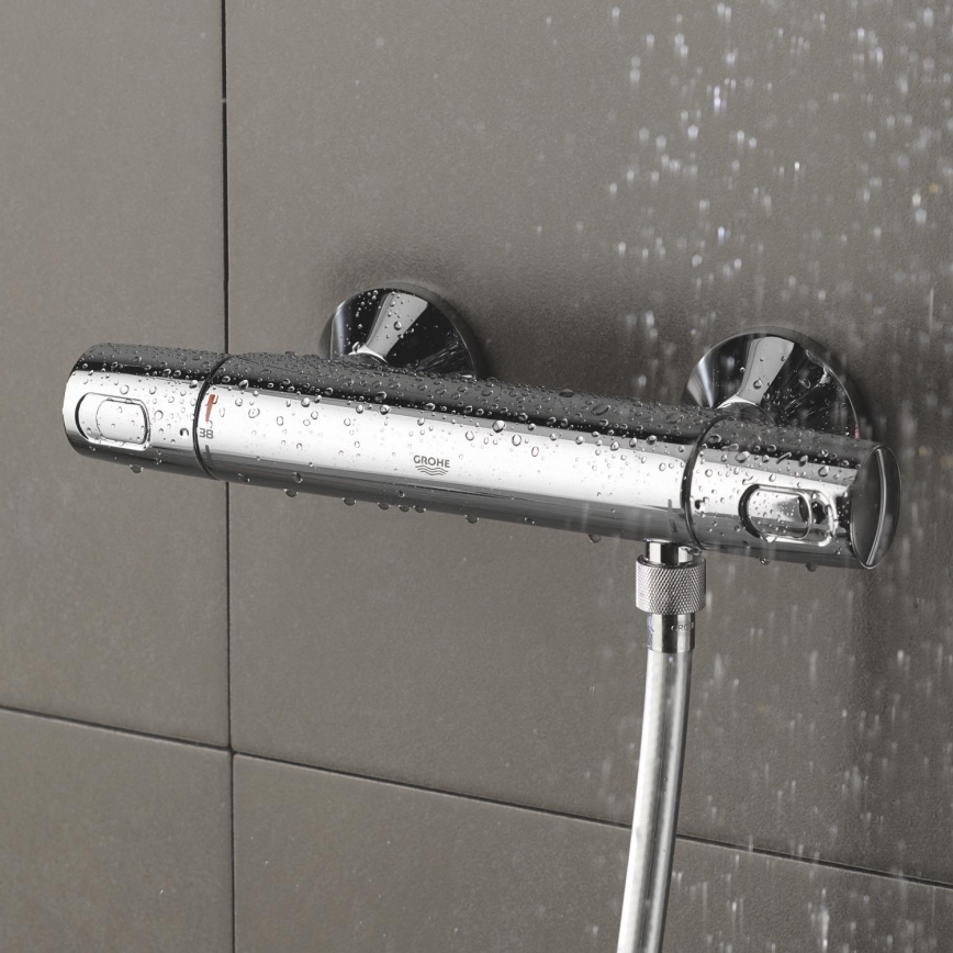 GROHE 34229002 - PRECISION TREND DN 15 termosztátos zuhanycsaptelep króm kivitel