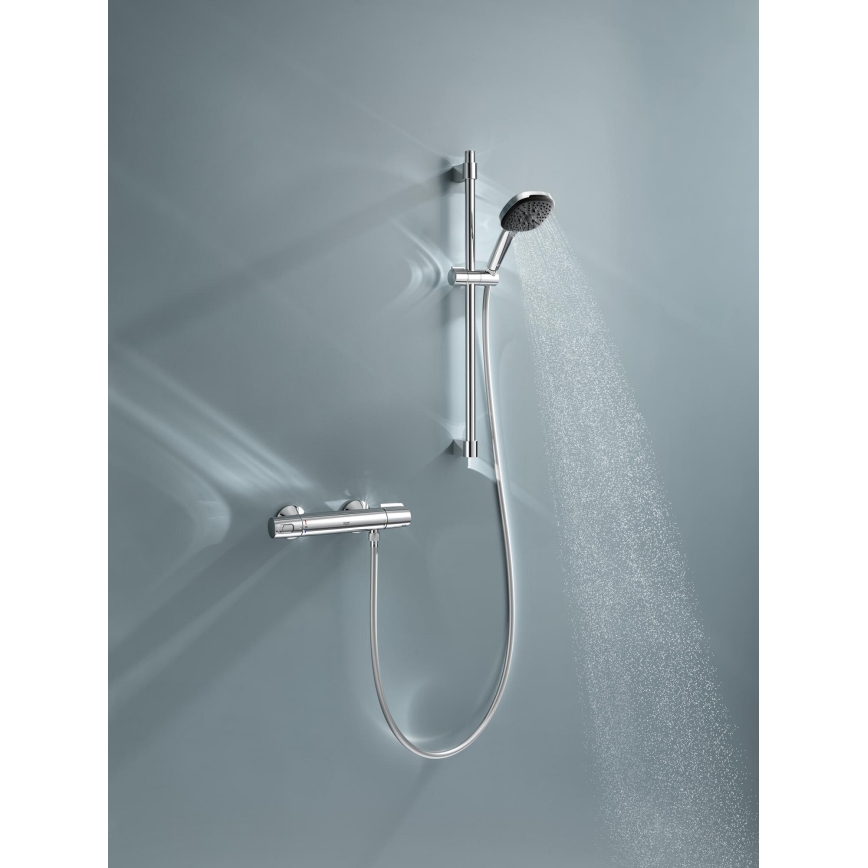 GROHE 34237003 - Termosztátos zuhanycsaptelep PRECISION TREND 150 mm króm