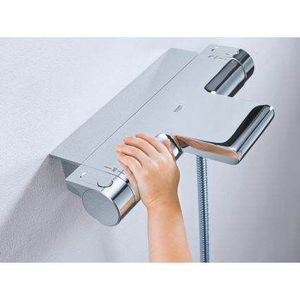 GROHE 34464001 - Termosztátos kádcsaptelep GROHTHERM 2000 DN 15 fényes króm