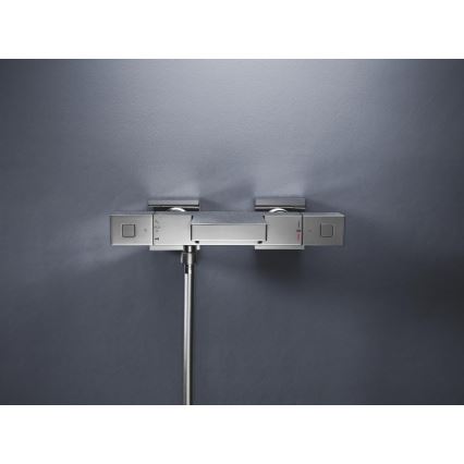 GROHE 34497000 - GROHTHERM CUBE termosztátos kádcsaptelep DN 15, fényes króm