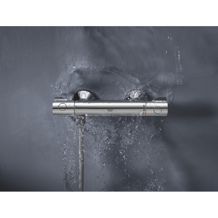 GROHE 34558000 - Termosztátos zuhanycsaptelep GROHTHERM 800 DN 15 fényes króm