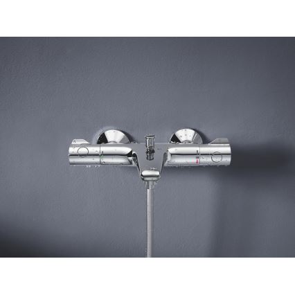 GROHE 34567000 - GROHTHERM 800 termosztátos kádcsaptelep DN 15, fényes króm
