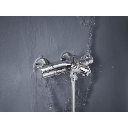 GROHE 34567000 - GROHTHERM 800 termosztátos kádcsaptelep DN 15, fényes króm