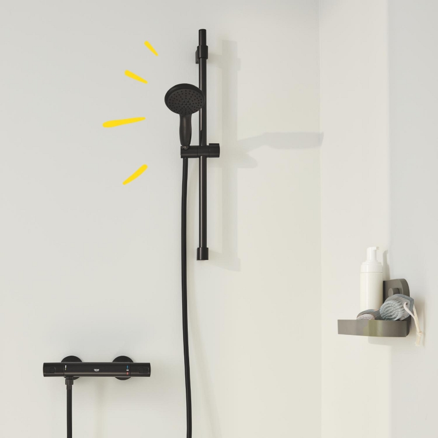 GROHE 345972431 - Zuhanyszett termosztátos csapteleppel PRECISION START 12” 60