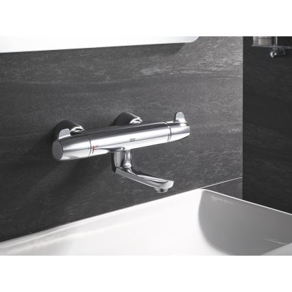 GROHE 34666000 - Termosztátos orvosi csaptelep DN 15, fényes króm