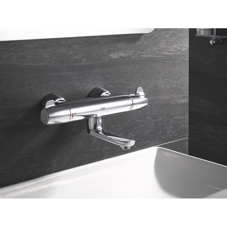 GROHE 34666000 - Termosztátos orvosi csaptelep DN 15, fényes króm