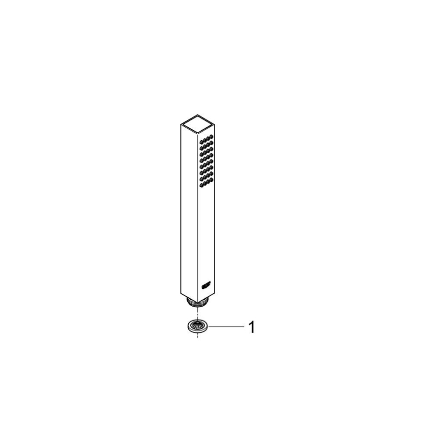 GROHE 34712000 - SMARTCONTROL zuhanyszett 310 × 310 mm, fényes króm