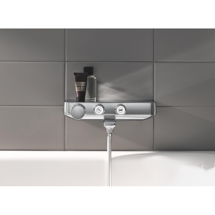 GROHE 34718000 - GROHTHERM SMARTCONTROL 12” termosztátos kádcsaptelep, króm
