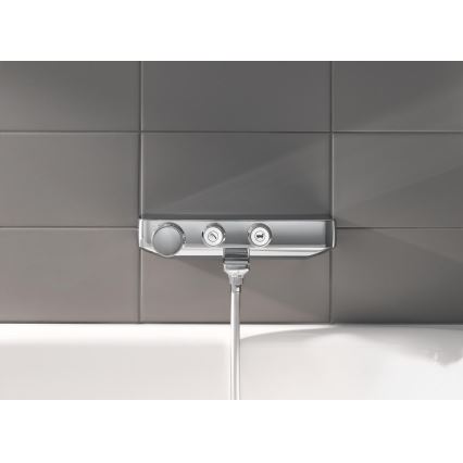 GROHE 34718000 - GROHTHERM SMARTCONTROL 12” termosztátos kádcsaptelep, króm