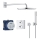 GROHE 34730000 - Zuhanyszett GROHTHERM RAINSHOWER COSMOPOLITAN 310 422 mm króm