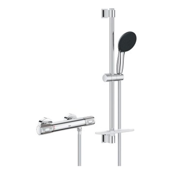GROHE 34791001 - Termosztátos zuhanyszett PRECISION FEEL 600 mm króm