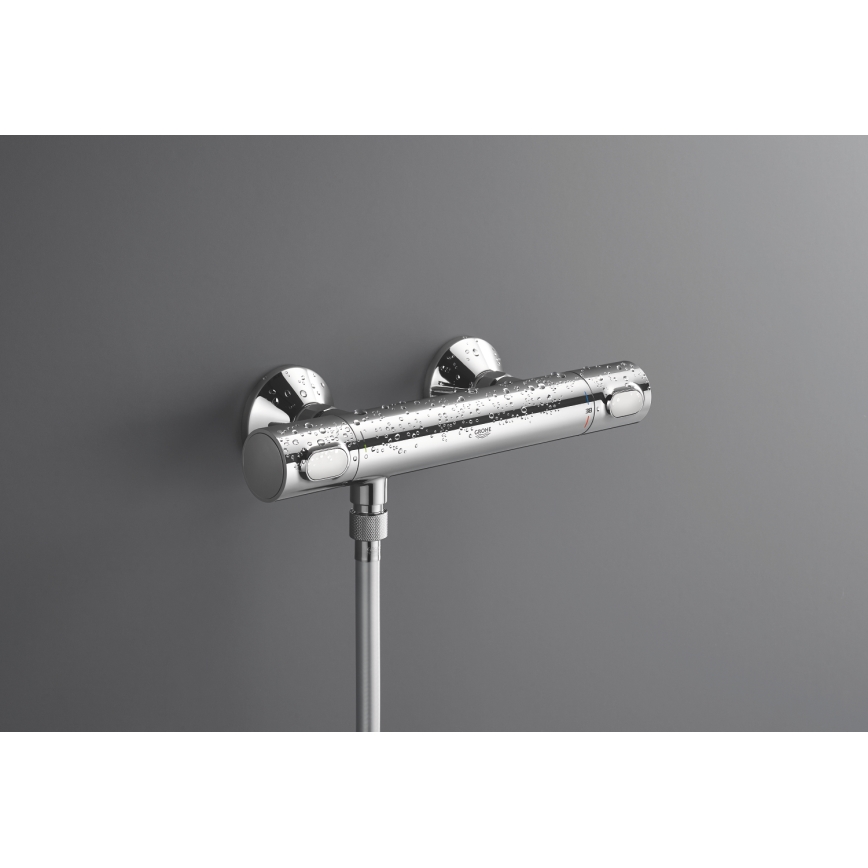 GROHE 34840000 - PRECISION termosztátos zuhanycsaptelep DN 15, fényes króm