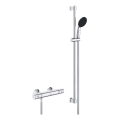 GROHE 34854001 - PRECISION START 900 mm termosztátos zuhanyszett, fényes króm
