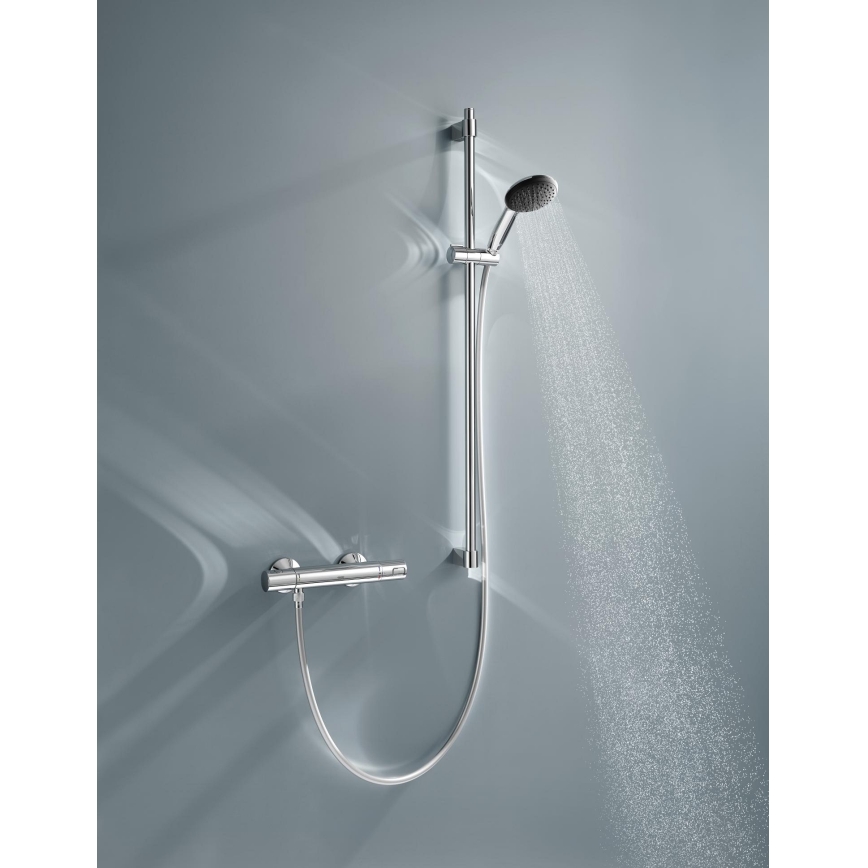 GROHE 34854001 - PRECISION START 900 mm termosztátos zuhanyszett, fényes króm