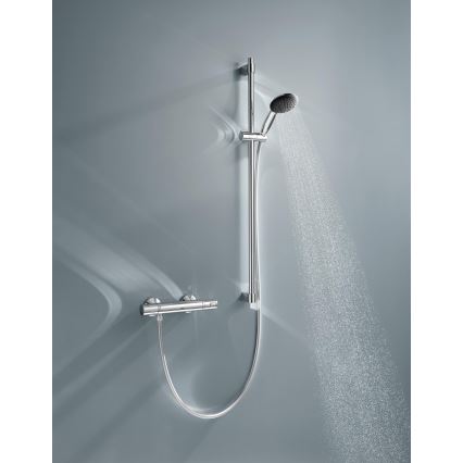 GROHE 34854001 - PRECISION START termosztátos zuhanycsaptelep, 900 mm, króm
