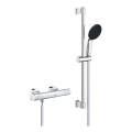 GROHE 34856000 - PRECISION GET 600 mm termosztátos csaptelepes zuhanyszett, fényes króm