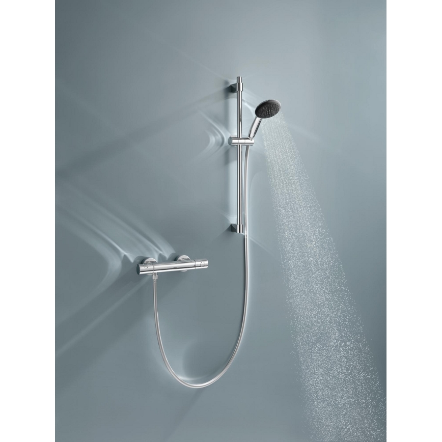 GROHE 34856000 - Termosztátos zuhanycsaptelep PRECISION GET 600 mm króm