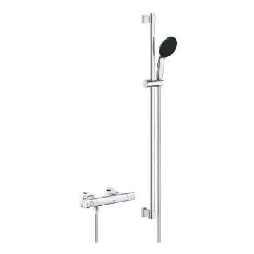 GROHE 34857000 - PRECISION GET 12” termosztátos zuhanyszett, fényes króm