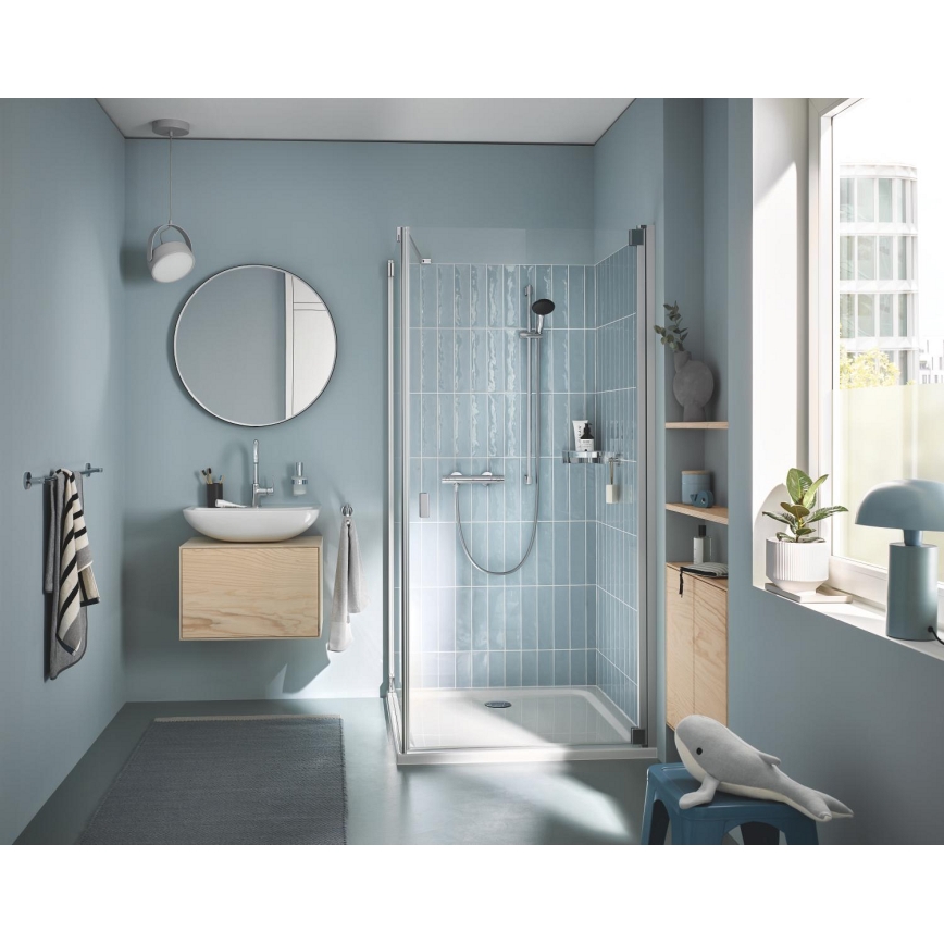 GROHE 34857000 - PRECISION GET 12” termosztátos zuhanyszett, fényes króm