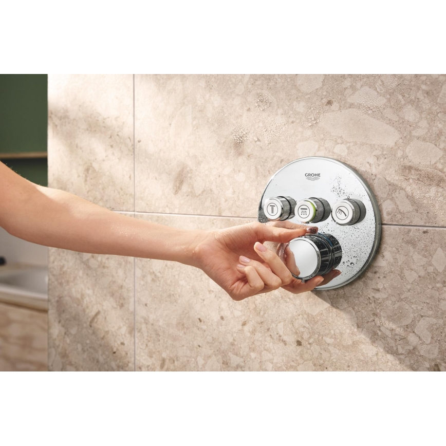 GROHE 34874000 - Zuhanyrendszer PRECISION SMARTCONTROL 310 mm polírozott króm