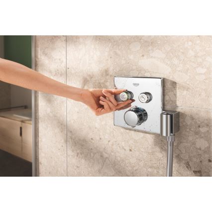 GROHE 34876000 - PRECISION SMARTCONTROL zuhanyrendszer, 310 × 310 mm, króm