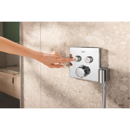 GROHE 34876000 - PRECISION SMARTCONTROL zuhanyrendszer, 310 × 310 mm, króm