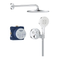 GROHE 34877000 - Zuhanyrendszer VITALIO RAIN MONO 310 fényes króm